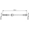 Bosch Stabdžių Žarna Mini F55 F56 F57 Cooper S JCW One D SD 34116755963 34116755964 34116755965