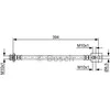 BOSCH stabdžių žarna Nissan Pathfinder Ii (r50) 1987481818 462100W060