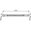 BOSCH stabdžių žarna, tinkanti Mercedes-benz S-class 1987481575 A2214200248
