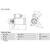 Bosch Starteris Mercedes-Benz W124 300CE 300E 300TE 3.0 0001588301 0001588302 0001588303