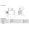 Bosch Starteris Mercedes-Benz W124 300CE 300E 300TE 3.0 0001588301 0001588302 0001588303