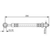 Bosch Suzuki Samurai Stabdžių Žarna SJ413 SJ419TD 1324 1298 1870 1905