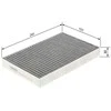 Bosch Tesla Model S 60 70 85 90 Filtras Salono Oro Filtras 10358001 10358002 10358003