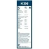 Galinis valytuvas Bosch Rear H306, 300 mm