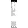 Valytuvų komplektas Bosch Aerotwin Retrofit AR566S, 475/425 mm