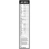 BOSCH valytuvo mentė neapibrėžta Aerotwin Retro Ar 500 U 3397008935 DFR-004