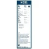 BOSCH valytuvų mentės 3397011813 LR038795
