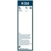 BOSCH valytuvų mentės 3397015103 96688389