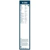 Galinis valytuvas Bosch Rear H354, 350 mm