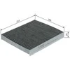 BOSCH žiedadulkių filtras 1987435590 T2H8151