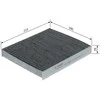 BOSCH žiedadulkių filtras 1987435590 T2H8151