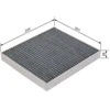 BOSCH žiedadulkių filtras 1987435602 97133D1000