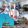 BotaBay G80 grandinės stropas 1m 4 kojos 8mm 6T legiruoto plieno kėlimo grandinė raudona