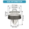 CARSO apdailos spaustukai FORD W716507S300 50vnt.