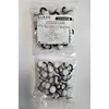 Carso BMW MINI VW VW PORSCHE apdailos interjero spaustukai su poveržlėmis 50 vnt. 51410407984