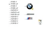 CARSO įvorė BMW emblemoms 51141807495, 20 vnt.