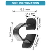 Carso Kapoto izoliacijos laikiklai,/spaustukai 1H586384901C