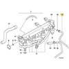 Degalų įpurškimo maitinimo vamzdelis BMW E36 Originalus 13531247984