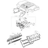 Dešinysis Įsiurbimo Kolektoriaus Tarpiklis Land Rover Range Rover L322 Originalus LR005898