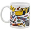 "Disney Cars" lipdukai porcelianinis puodelis 325 ml dovanų dėžutėje