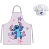 Disney Lilo ir Stitchas 2 dalių vaikiškos prijuostės ir kepurės rinkinys