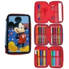 Disney Mickey užpildytas penalas, 3 skyriai
