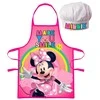 Kepurė "Disney" Minnie vaikiška 2 dalių prijuostė