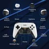 DR1TECH ShockPad II belaidis valdiklis PS4/PS3/PC/iOS Touch Pad, vibracinis