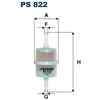 FILTRON PS822 KURO FILTRAS DIDELIS 6 mm/6 mm