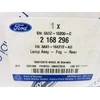"Ford Fiesta C Max" originalus galinio bamperio dešinysis rūko žibintas 216 2168296
