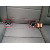 FORD FOCUS MK2 ISOFIX vaikų apsaugos priemonių tvirtinimo įtaisų rinkinys originalus 1357238