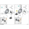 Galinių Stabdžių Diskai BMW MINI R50 R53 R56 R55 R52 R57 R58 R59 Originalus 34216774987