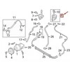 Genuine 95531401530 vairo stiprintuvo rezervuaras: Porsche Cayenne 2011 - 2014