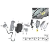 Genuine BMW I I8 I12 I15 kupė kabrioletas kairysis įdubęs laikiklis 51217333011