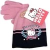 Hello Kitty kepurės ir pirštinių rinkinys mergaitėms