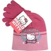 Hello Kitty žiemos kepurės ir pirštinių rinkinys mergaitėms