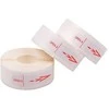 Hismart Etiketės terminiam etikečių spausdintuvui, 30mm x 12mm, 3 ritiniai
