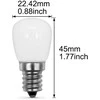 Homepro Šaldytuvo LED lemputė 3000K 1.6 W 120V 220V E14 LED lemputė
