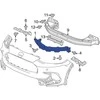 Honda Priekinis Kairys Stabdžių Dangtelio Palaikymo Rėle Originalus 712903W0A00