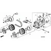Honda S2000 2000 2009 Variklio Sijuos Riemens Originalus 38920PCX024