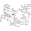 HYUNDAI Front Right Bumper Guide