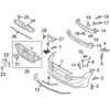 HYUNDAI Front Right Bumper Guide