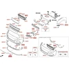HYUNDAI Front Right Bumper Molding Trim