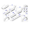HYUNDAI GARNISH ASSY FRT DR SIDE LH