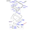 HYUNDAI Trunk Lid Lock Handle Button