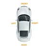Jaguar 2010 2015 XF Premium 3.0L AWD Parkavimo stabdžių kabelis kairysis originalus C2Z9675