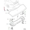 JAGUAR F-TYPE kupė X152 galinis spoilerio dangtelis T2R39001 NAUJAS ORIGINALUS