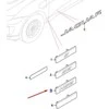 Jaguar I Pace 2020 Dešinės Priekinės Pusės Emblema Originalus T4K10133