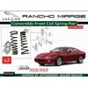 JAGUAR OEM 2001-2006 XK8 XKR Kabrioletas Priekinis Spyruoklių Pora JLM20706