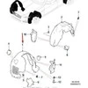 Jaguar Xe X760 Priekinis Lankstuvas Originalus T4N26174